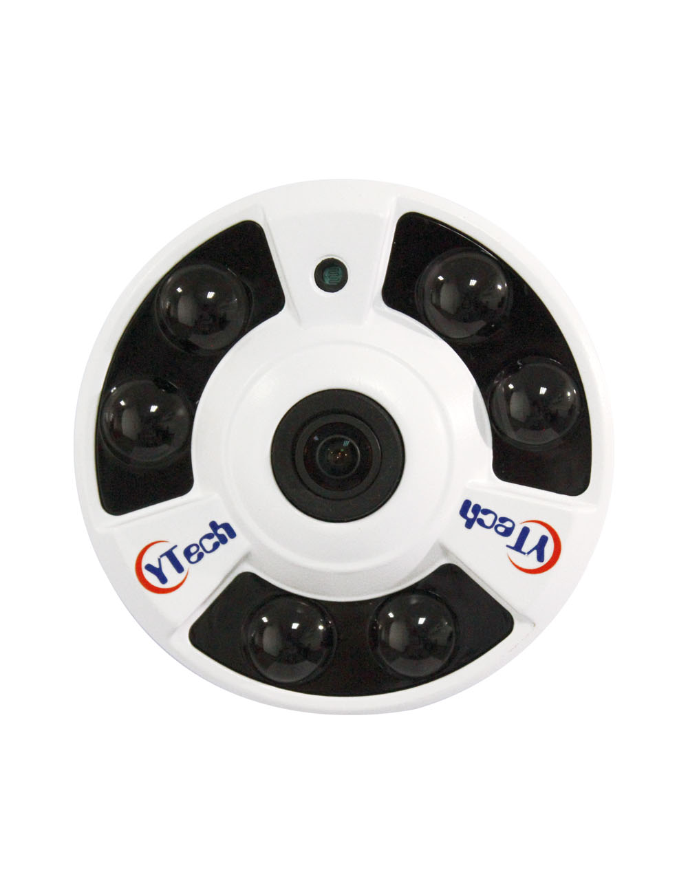 60M IR 4.0M Pixels HD Indoor 360 Deg FishEye IP Camera